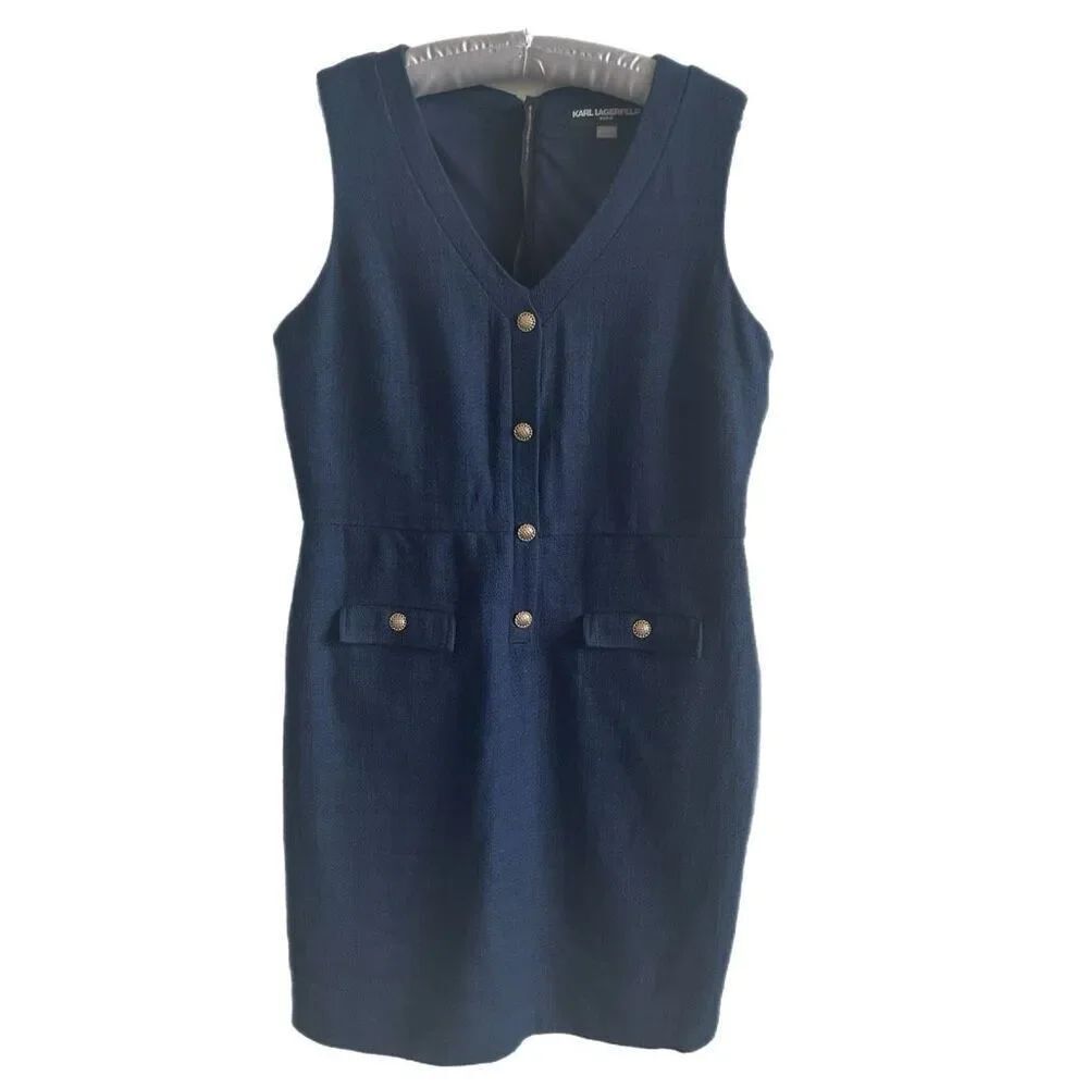 Karl Langerfeld Paris Sleeveless Dress